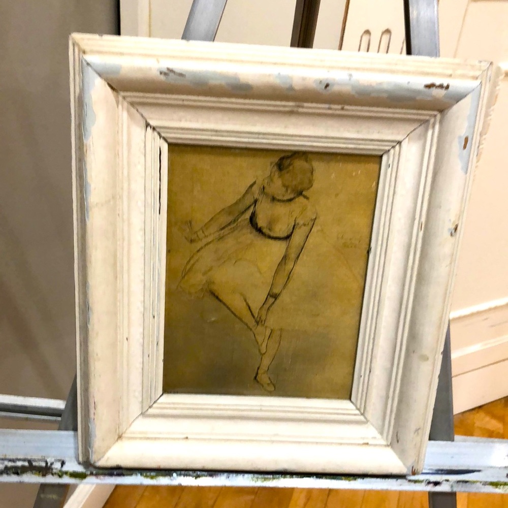 Artist Degas vintage reproduction